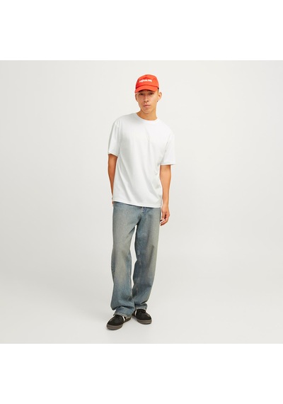 Jack & Jones Frederiksberg Erkek Beyaz Tişört 12262494-bw Beyaz