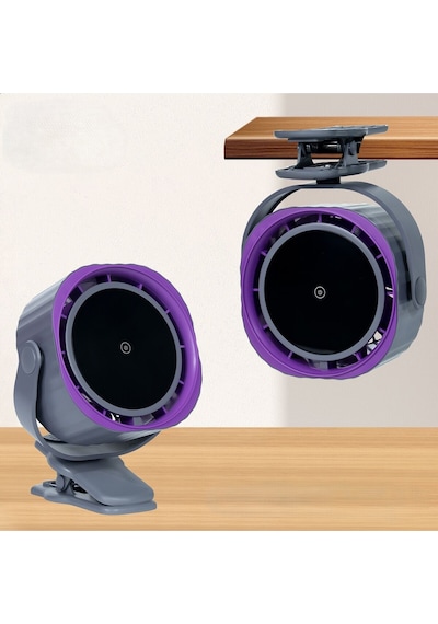Taşınabilir Dijital Mini Fan Sıkıştırmalı Şarj Edilebilir Fanı Masa Yatak Bağlanabilir Soğutucu Fan