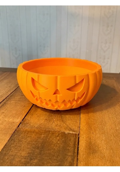 Halloween Cadılar Bayramı Dekoratif Balkabağı Şekerlik Kase Masa Üstü Dekor