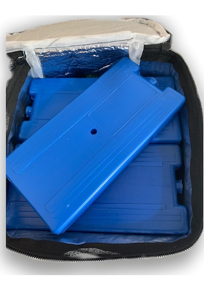 Termos Çanta Okul Beslenme Çantası Thermo Bag 11 L Termos Çanta Mavi