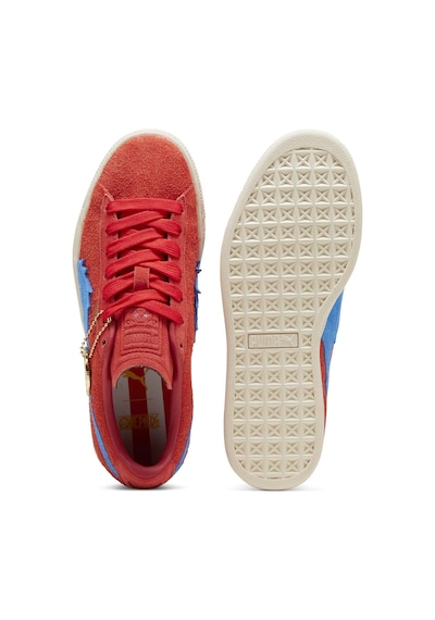 Puma Suede One Piece Erkek Sneaker-kırmızı Kırmızı