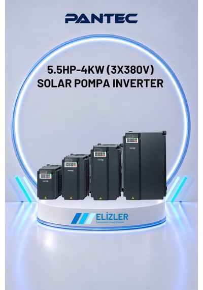 5.5hp 4kw Solar Pompa Inverter 3x380v