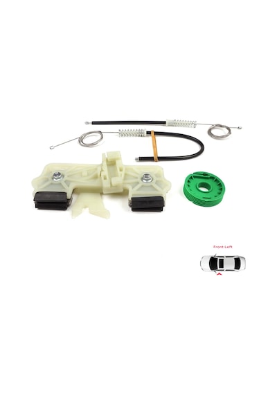 Ford Fiesta Mk5 2001-2008 4/5 Kapı İçin Ön Sol Cam Kriko Seti