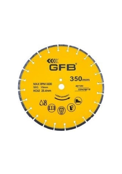 Beton Kesme Testere Lazer Kaynaklı 400 Mm