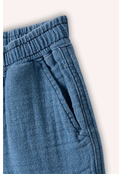 Panço Erkek Çocuk Mavi Şort 2511bk07029