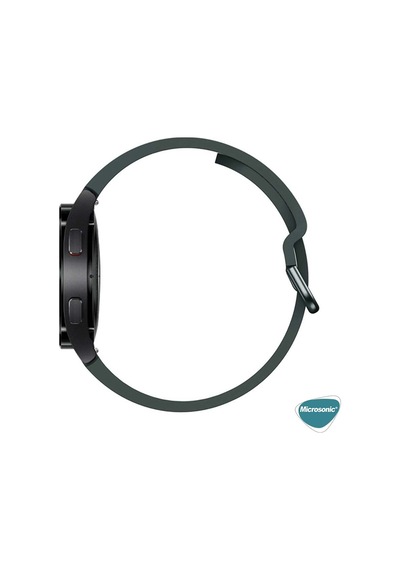 Microsonic Samsung Uyumlu Galaxy Watch 5 44mm Kordon Solid Silicone Band