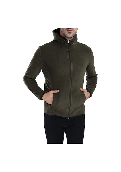 Ghassy Co. Erkek Kapşonlu Polar Ceket (152387624)