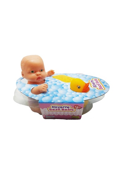 Ördekli Banyocu Bebek Duşcu Bebek Oyuncak Et Bebek Banyocu