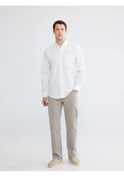 Lc Waikiki Bej Standart Kalıp Erkek Chino Pantolon