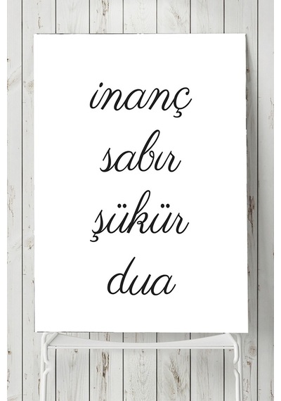 Inanç Dini Poster