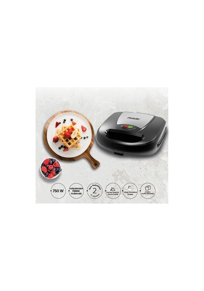 Musullu Msl-2038 Tost Ve Waffle Makinası