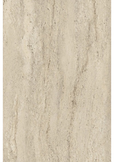 Vilinze Avanos Yuvarlak Sabit Mdf Traverten Mutfak Masası - Q90 Cm