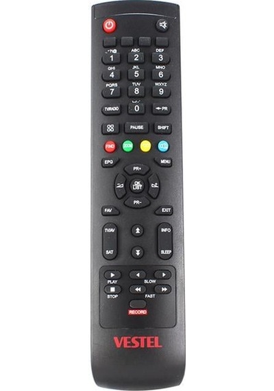 Vestel Record Tuşlu Lcd Tv Kumandası