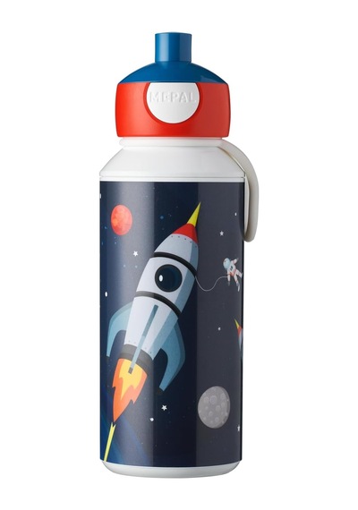 Mepal Su Şişesi 400 Ml, Uzay Desenli Diğer