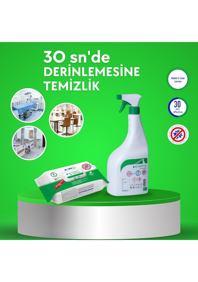 Actosept AF Alkollü Yüzey Dezenfektanı 1 L + Tücher Mendil