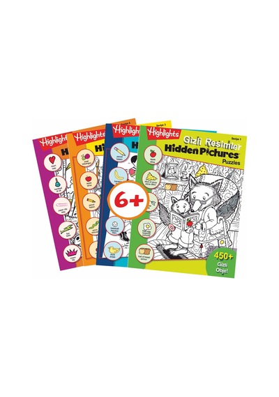 Hidden Pictures Gizli Resimler 4’lü Set