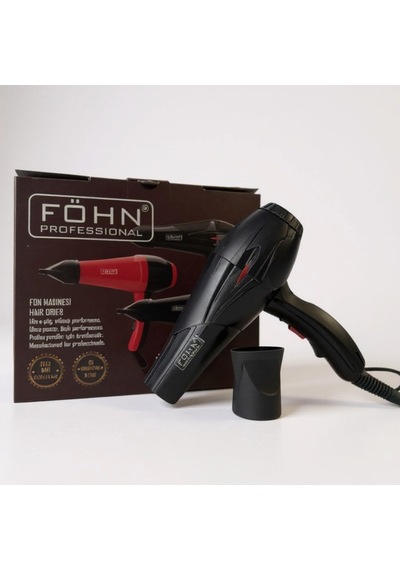 Föhn Pofessional 2500 Watt Profesyonel Çift Sarmalı Motor Saç Kurutma Ve Fön Makinesi