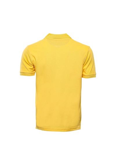 Polo Yaka Oxford Sarı T-shirt Wessi Sarı