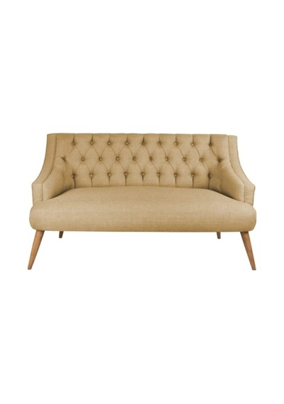 Lamont Loveseat İkili Kanape Sütlü Kahve