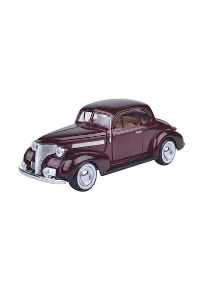 Motormax Model Araba 1 24 1939 Chevrolet Coupe Bordo