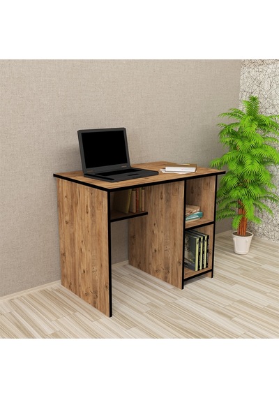 Kalenderdekor1 Kalender Dekor Avel 90 Cm Çalışma Masası Av04 Meşe