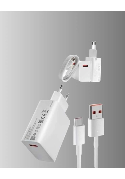 67w Süper Hızlı Şarj Adaptörü Ve Kablo Seti Güvenli, Kompakt Ve Ergonomik Tasarım Diğer