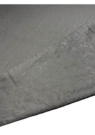 Jakarlı Modal Cupro Kumaş 160 Cm En Kabartmalı Desenli Parlak Yüzey Taş Rengi