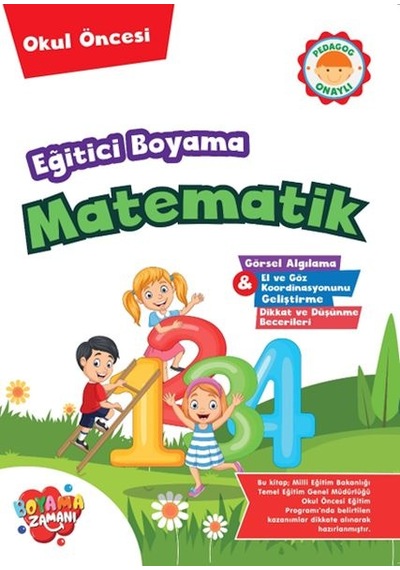 Eğitici Boyama - Matematik - Yqbx-644452