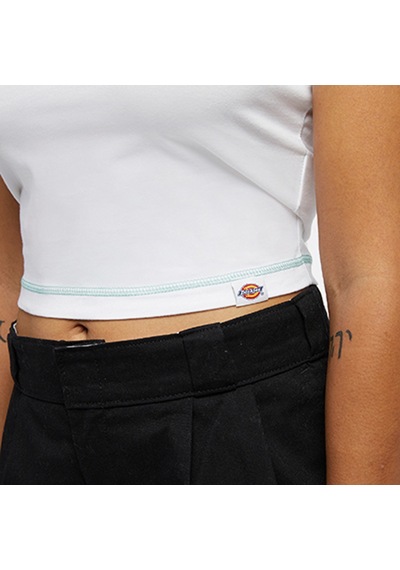 Dıckıes Dickies Philipsburg Slim Kadın Beyaz T-shirt