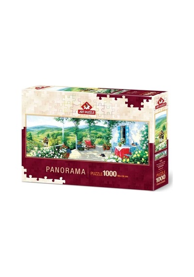 5349 Verandadaki Misafirler 1000 Parça Art  Puzzle