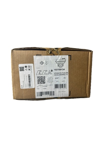 Eca Otomatik Purjör Havalandırıcı - Çekvalfli - 1 Kutu 40 Adet - 1/2'' - 120 C