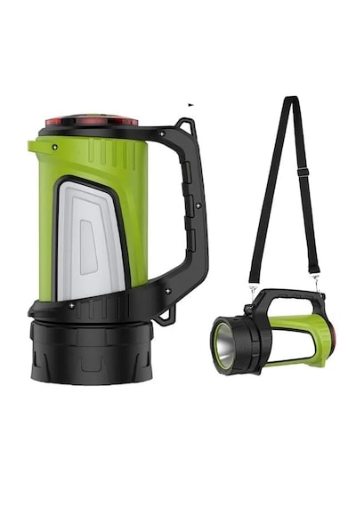 Powermaster Ledli Uzun Menzilli Kamp Tipi Şarjlı Işıldak Fener Js-881c
