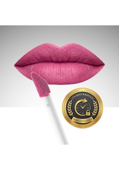 Aden Liquid Lipstick - Likit Ruj 33 Sugar Chic Şık Şeker Çok Renkli