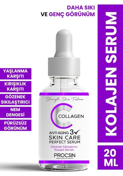 Procsın Ve   Kolajen Serum 20 ML