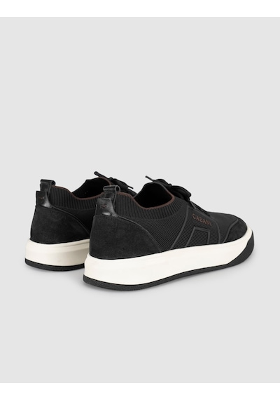 Cabani Siyah Triko Sneaker Erkek Ayakkabı