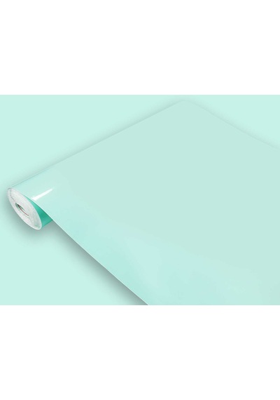 D-c-fix 176-0665 Düz Parlak Mint Yeşil Kendinden Yapışkanlı Folyo 45 Cm X 1 Mt