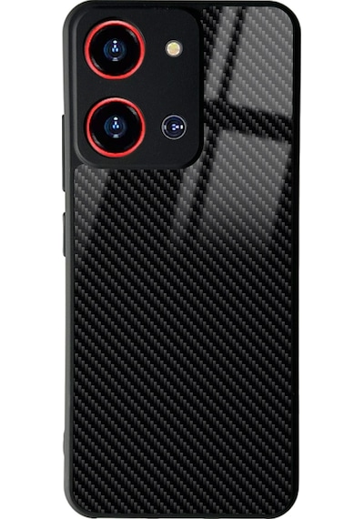 Reeder S19 Max Pro S Zoom Carbon Tasarımlı Glossy Telefon Kılıfı Çok Renkli