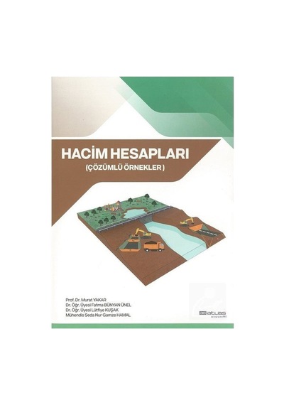 Hacim Hesapları  - Çözümlü Örnekler  - Seda Nur Gamze Hamal  - Atlas Akademi Yayınları