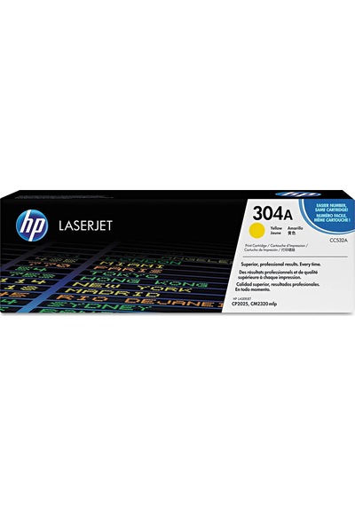 Hp Cc532A-304A Sarı Toneri