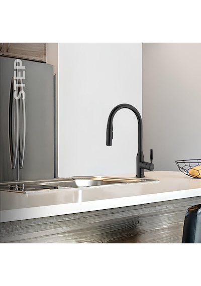 Newarc Step Spiralli Eviye Bataryası Siyah900591B