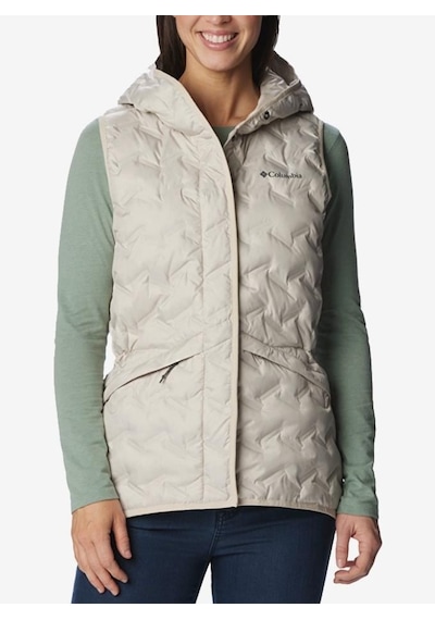 Columbia Columbıa Wk8716 Delta Rıdge Iı Down Hooded Vest Beyaz