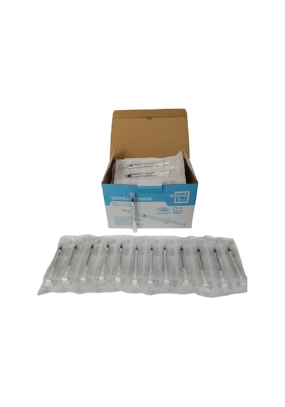 Berika 1 ML Kilitli İğnesiz Luerlock 100'lü