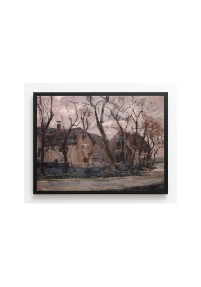 Mondrian Duivendrecht'te Çiftlik Çerçevesiz Poster 21x30 Cm A4 Tablo Modern Sanat Duvar Dekoru