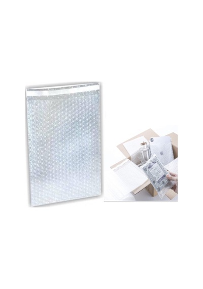 Balonlu Patpat Torba, Bantlı Baloncuklu Torba 10cm X 15cm + 5cm 100 Adet