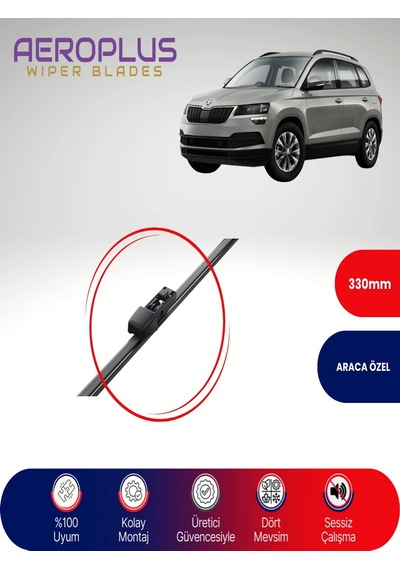 Aeroplus Skoda Karoq Arka Silecek 2018-2021
