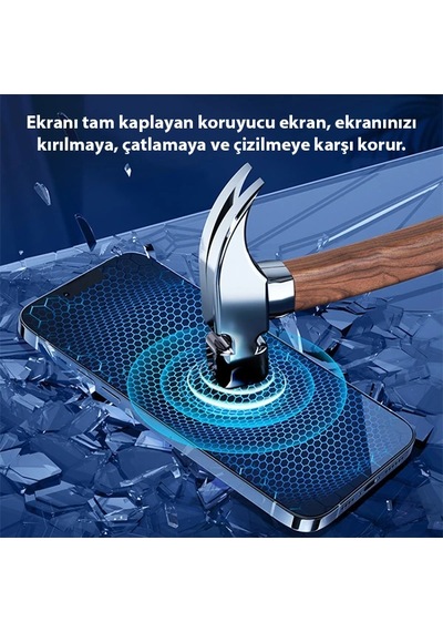 İphone 13 Pro Max 6.7 Full Kaplama Hidrojel Film Full Ekran Koruyucu- 5775