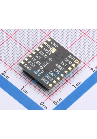 Lora Ra-01sc-p Rf Modül 410mhz-525mhz Llcc68+ Transceiver Uzun Mesafe 0.5km/10km Su Elektrik Gaz