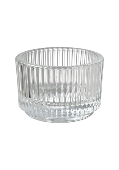 Tealight Tutucu Şeffaf Cam 3 5 Cm Çok Renkli