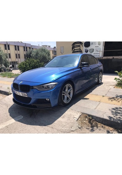 Bmw F30 M Performance Ön Ek - Piano Black