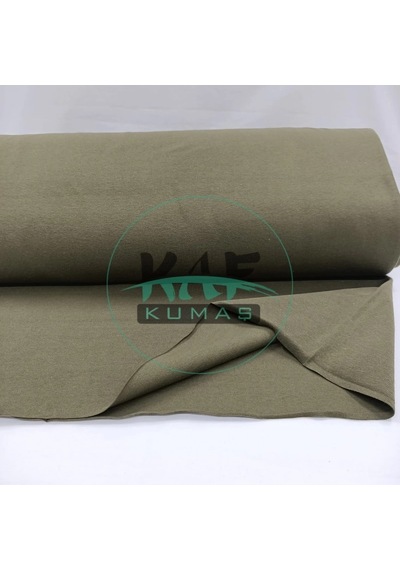 1 1 Bebe Kaşkorse Ribana Kumaş Kumaş Eni: 50 Cm Tüp %95 Pamuk %5 Elastan 063 Haki